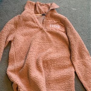 Pi Beta Phi letter sweater